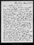 Letter from John Muir to W[illia]m Trout, 1912 May 10. by John Muir