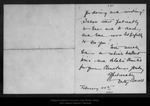 Letter from Betty Averell to John Muir, [1911 ?] Feb 24. by Betty Averell