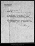 Letter from Joseph W. Perry to John Muir, 1912 May 14. by Joseph W. Perry