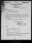 Letter from M. T. Stevens to William F. Bade, 1912 Sep 21. by M T. Stevens