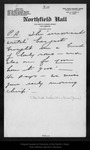 Letter from [Alice Spencer H. Jones] to [John Muir], 1911 May 1. by [Alice Spencer H. Jones]