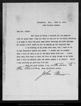 Letter from John Muir to [William] Colby, 1912 Jun 10. by John Muir