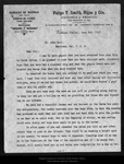 Letter from Felipe T. Smith to John Muir, 1912 Jun 3. by Felipe T. Smith