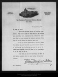 Letter from Henry Fairfield Osborn to John Muir, 1912 Sep 23. by Henry Fairfield Osborn
