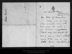 Letter from Clara Barrus to John Muir, 1912 Mar 31. by Clara Barrus