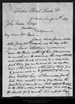 Letter from J. B. Baucher to John Muir, 1912 Aug 17. by J B. Baucher