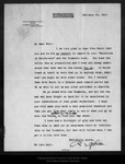 Letter from R[obert] U[nderwood] Johnson to John Muir, 1911 Feb 21. by R[obert] U[nderwood] Johnson