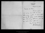 Letter from W[illia]m F. Herrin to John Muir, 1914 Aug 17. by W[illia]m F. Herrin