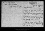 Letter from Mary Frances Kellogg to John Muir, 1914 Jul 5. by Mary Frances Kellogg
