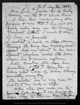 Letter from John Muir to Louie [Strentzel Muir], 1887 Aug 26. by John Muir