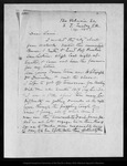 Letter from [John Muir] to Louie [Strentzel], [1880 Apr 6]. by [John Muir]