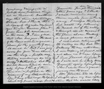 Letter from John Muir to [Jeanne C.] Carr , [1870] Nov 4. by John Muir
