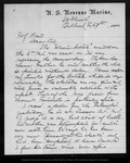 Letter from C[alvin] L[eighton] Hooper to John Muir, 1884 Feb 7. by C[alvin] L[eighton] Hooper