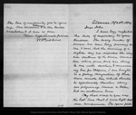 Letter from W[illiam] P. Gibbons to [John Muir], 1884 Dec 20. by W[illiam] P. Gibbons