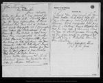 Letter from C. J. K. Jones to John Muir, [ca 1880]. by C. J. K. Jones