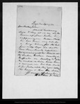 Letter from D[avid] G[ilrye] Muir to John Muir, 1884 Sep 28. by D[avid] G[ilrye] Muir