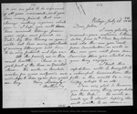 Letter from Mother [Ann Gilrye Muir] to John Muir, 1881 Jul 23. by Mother [Ann Gilrye Muir]
