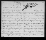 Letter from Mary [Muir Hand] to [John Muir], 1884 Dec 21. by Mary [Muir Hand]