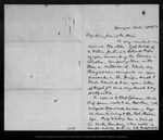 Letter from N. D. Stebbins to John Muir, 1885 Sep 14. by N D. Stebbins