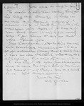Letter from C[alvin] L[eighton] Hooper to John Muir, 1881 Dec 7. by C[alvin] L[eighton] Hooper