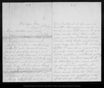 Letter from Sarah [Muir Galloway] to [John Muir & Louie Muir], 1888 Dec 17. by Sarah [Muir Galloway]
