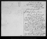 Letter from John Bagnall to John Muir, 1883 Oct 23. by John Bagnall