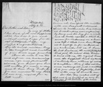 Letter from Joanna [Muir Brown] to [John Muir & Louie Strentzel Muir], 1881 May 4. by Joanna [Muir Brown]