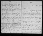 Letter from Louie Strentzel to [John Muir], 1879 Oct 24. by Louie Strentzel