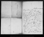 Letter from Sarah J. Mc Chesney to [John Muir], 1880 Oct 1. by Sarah J. Mc Chesney