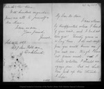 Letter from Janet [Moores] to John Muir, 1887 Feb 16. by Janet [Moores]
