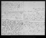 Letter from Annie L. [Muir] to [John Muir], 1884 May 5. by Annie L. [Muir]