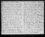 Letter from [John Muir] to [Louie Strentzel Muir], 1881 May 16. by [John Muir]