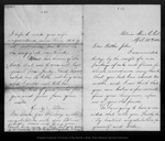 Letter from Emily O. Pelton to [John Muir], 1880 Apr 29. by Emily O. Pelton