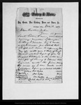Letter from D[avid] G. Muir to John Muir, 1874 Dec 16. by D[avid] G. Muir