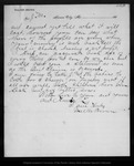 Letter from Walter Brown to John Muir, 1886 Sep 10. by Walter Brown