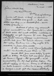 Letter from James D[avie] Butler to John Muir, 1886 [Dec 25] . by James D[avie] Butler