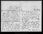 Letter from Jaonna [Muir Brown] to Mary and Willis [Hand], 1883 jun 1. by Jaonna [Muir Brown]
