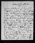 Letter from [John Muir] to Sarah [Muir Galloway], 1875 Jan 16. by [John Muir]