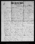 Letter from John Muir to Mrs. [Jeanne C.] Carr, 187[2] Jul 6. by John Muir