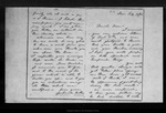 Letter from [Ann G. Muir] to Daniel [H. Muir], 1872 Feb 26. by [Ann G. Muir]