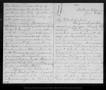 Letter from Louie [Strentzel] Muir to [John Muir], 1881 Jun 7. by Louie [Strentzel] Muir