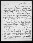 Letter from John Muir to [Jeanne C.] Carr, 1888 Jan 30. by John Muir