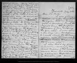 Letter from John Muir to [Joseph] Le Conte, [1871] Jul 10. by John Muir