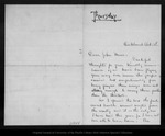 Letter from May F. B[enton] to John Muir, [1886?] Oct 21. by May F. B[enton]