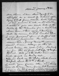 Letter from [John Muir] to Louie [Strentzel], 1880 Jan 6. by [John Muir]