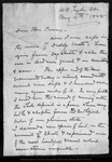 Letter from [John Muir] to [Jeanne C.] Carr, 1875 May 4. by [John Muir]