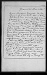 Letter from John Muir to Daniel [Muir, Jr], [1870] Feb 15. by John Muir