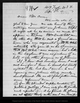 Letter from John Muir to [Jeanne C.] Carr, [1876] Apr 3. by John Muir