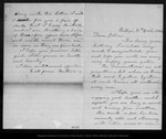 Letter from Mother [Ann Gilrye Muir] to John Muir, 1884 Apr 21. by Mother [Ann Gilrye Muir]