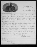 Letter from Cha[rle]s H. Allen to Bishop Morris, 1877 Sep 5. by Cha[rle]s H. Allen